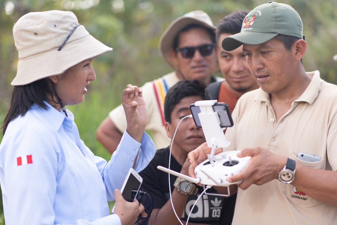 Drones adaptados para conservar áreas naturales