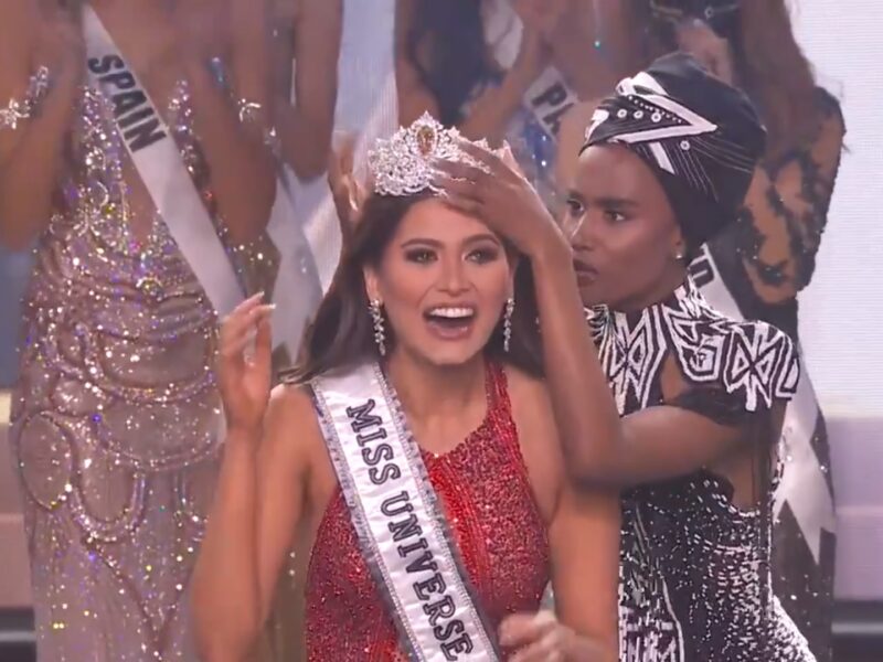 Miss México Andrea Meza se corona como Miss Universo