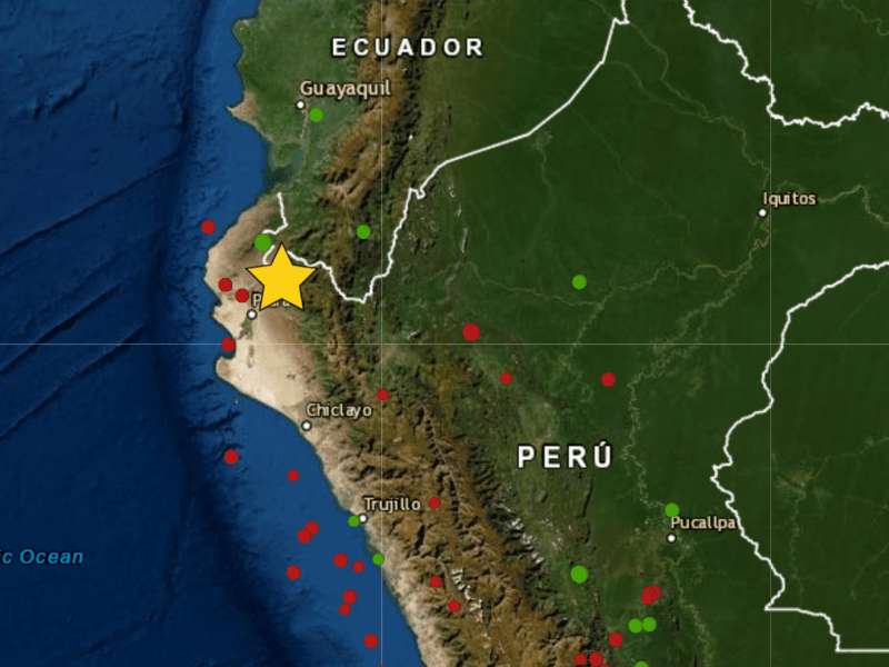 Sismo en Piura