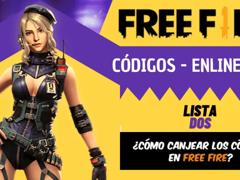 Códigos Free Fire gratis