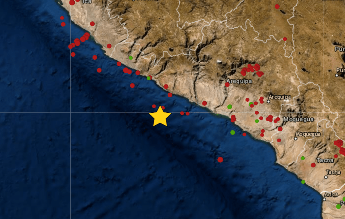 Sismo en Arequipa