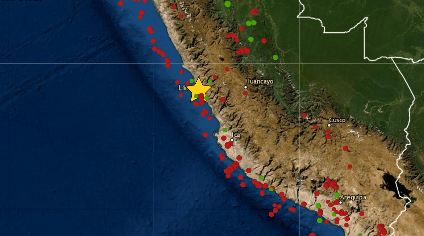 Sismo en Lima