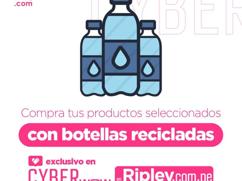 Cyber Wow: Paga con botellas de plástico