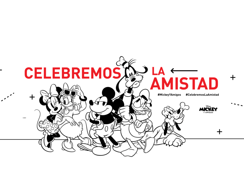 Celebremos la amistad con Mickey Mouse