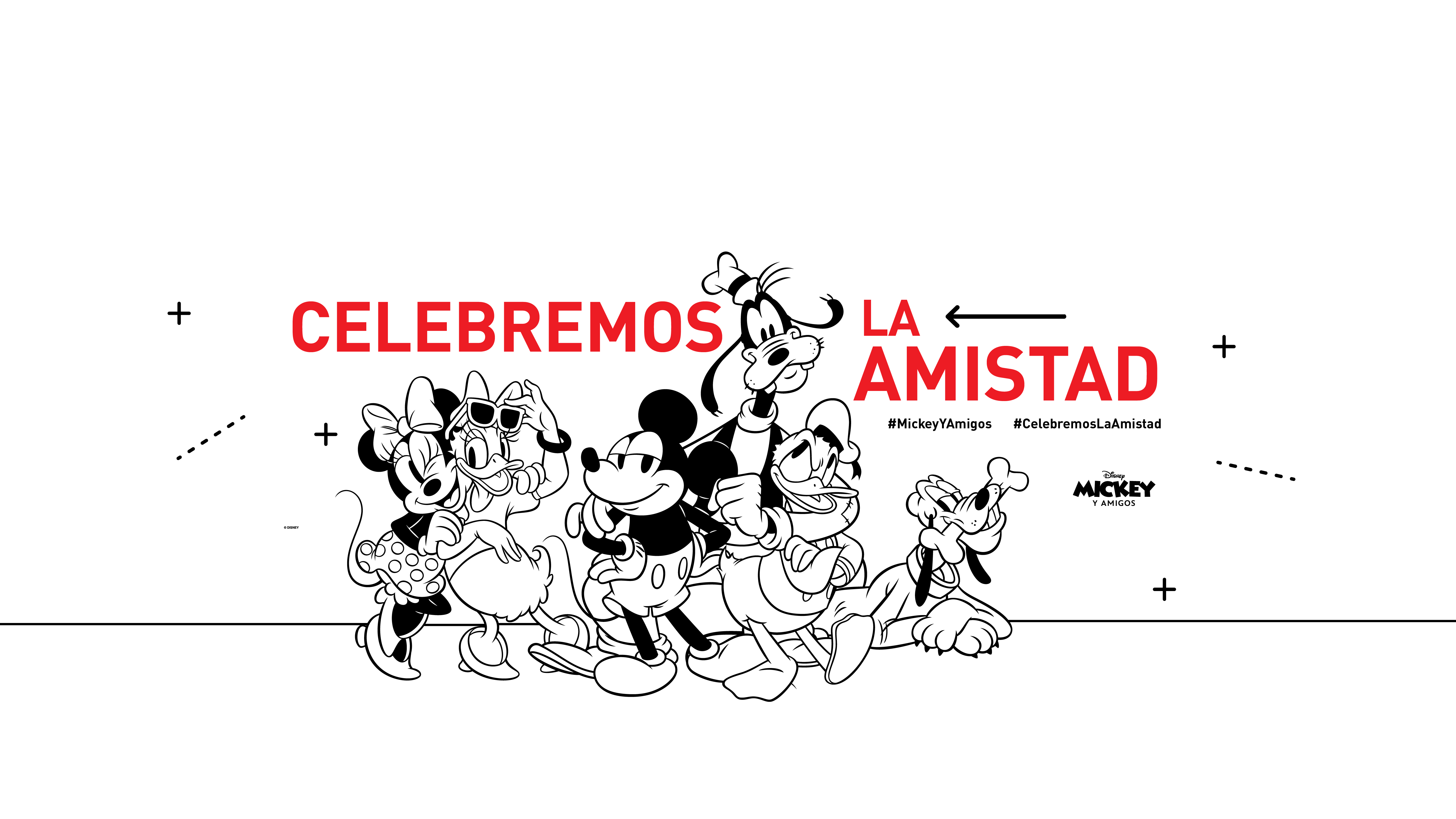 Celebremos la amistad con Mickey Mouse