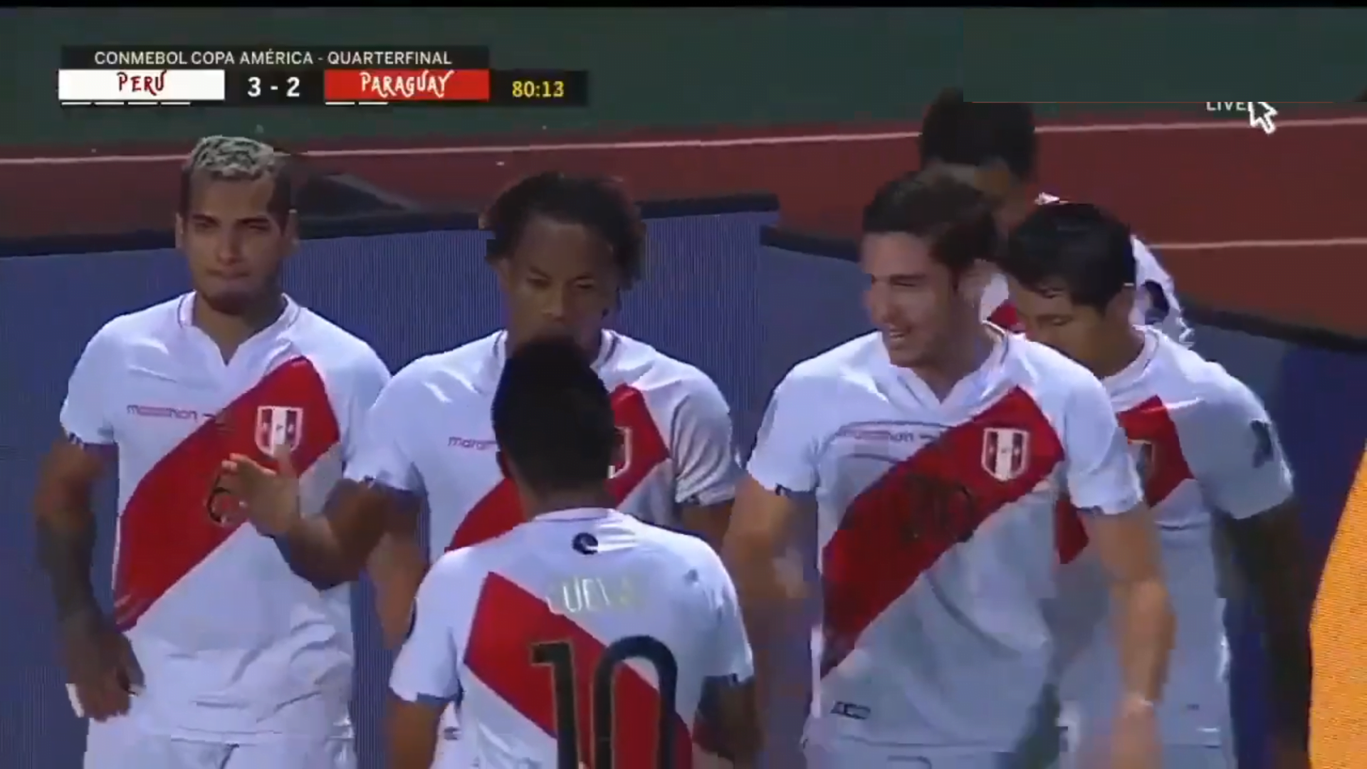 Perú venció a Paraguay