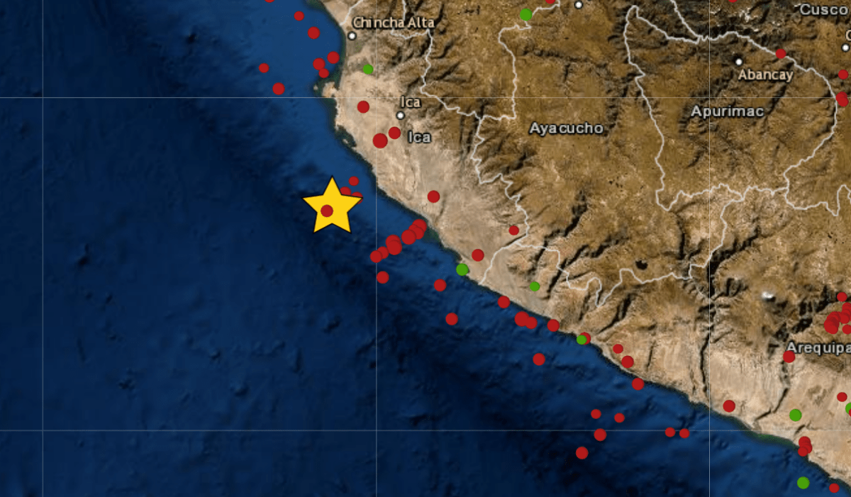 Tres Sismos En Ica Último Temblor Fue De Magnitud 50 Hoy 10 De Agosto En Línea 8772