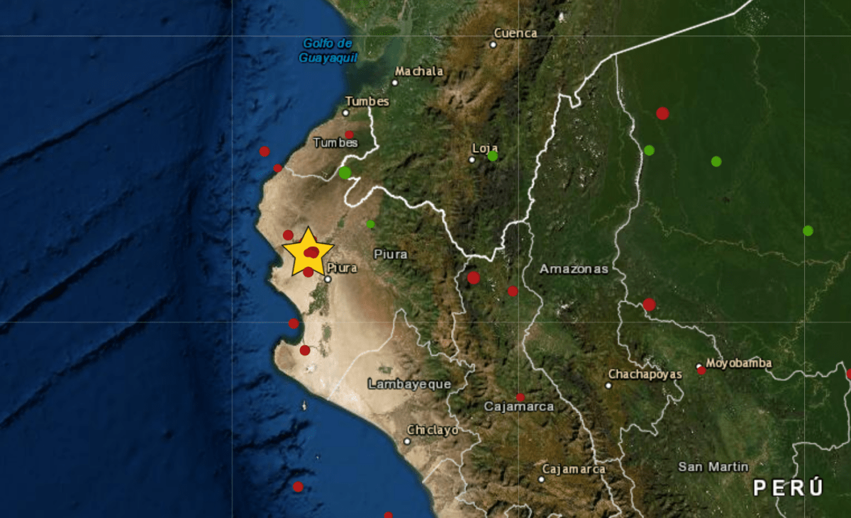 Sismo en Sullana - Piura