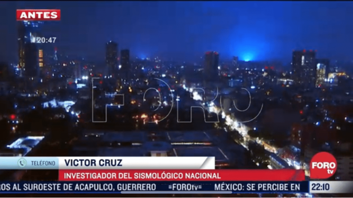 Sismo en México