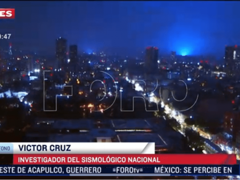 Sismo en México