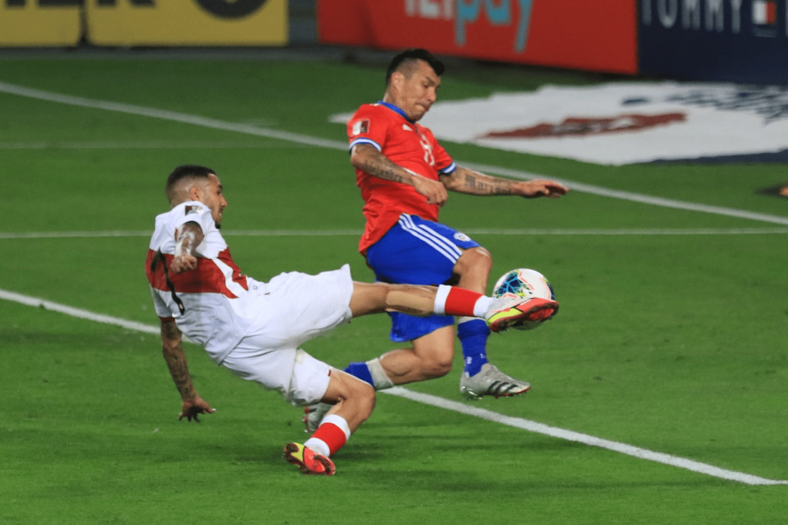 Goles del Perú vs Chile