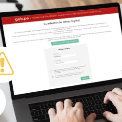OSCE alerta que entidades están obligadas a registrar y actualizar el Cuaderno de Obra Digital