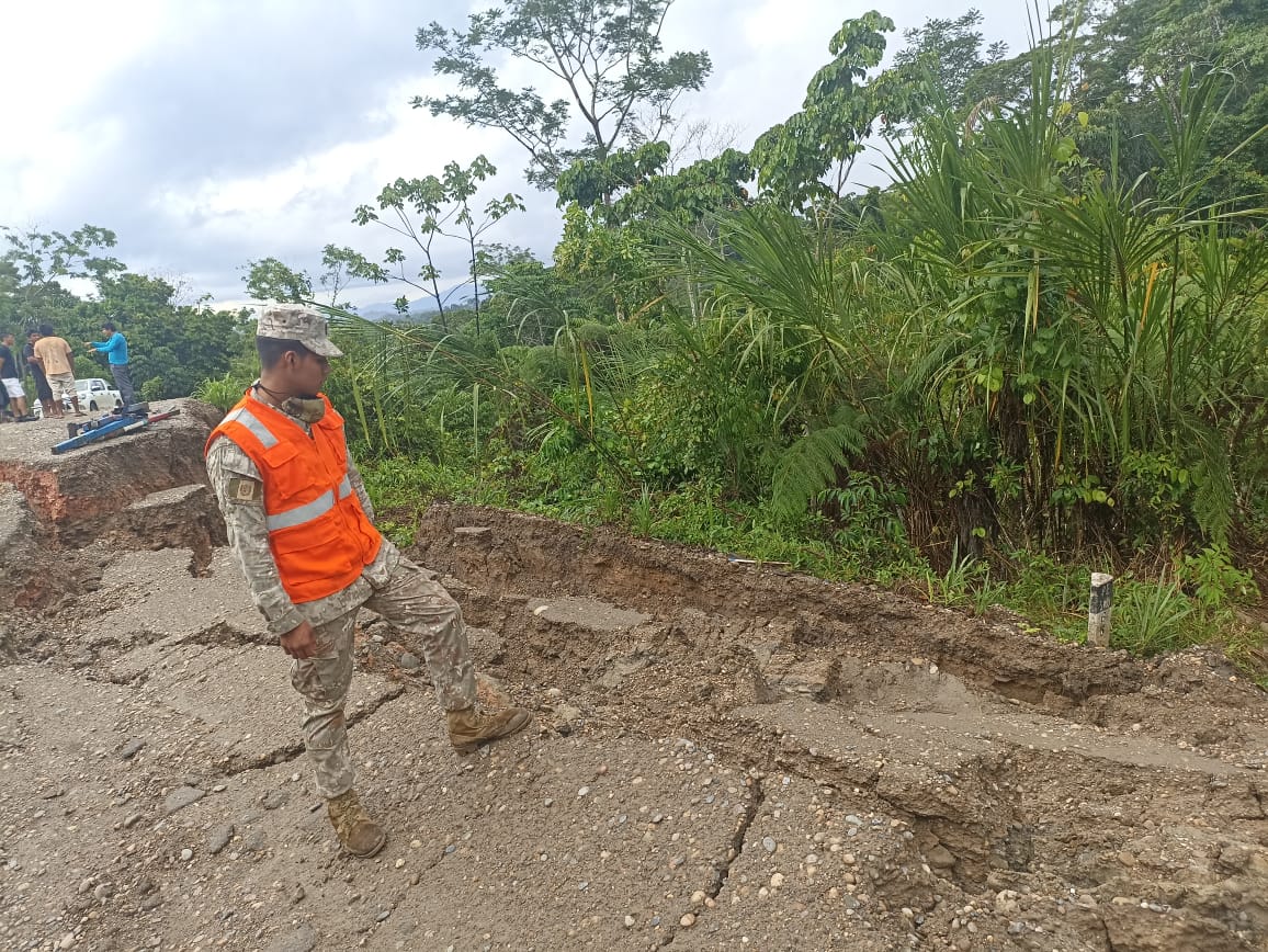 Ejército en Amazonas tras terremoto