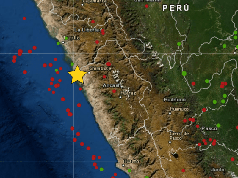 Sismo en Chimbote