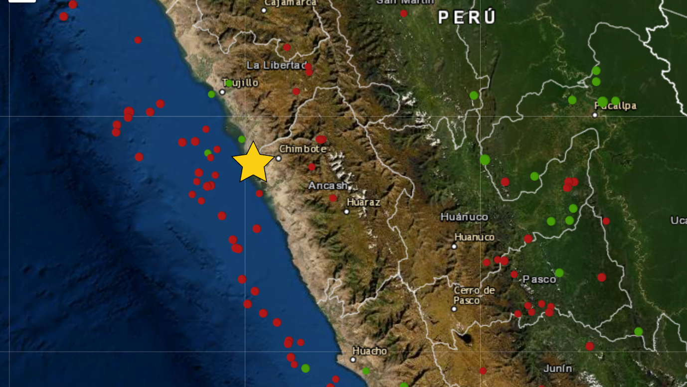 Sismo en Chimbote