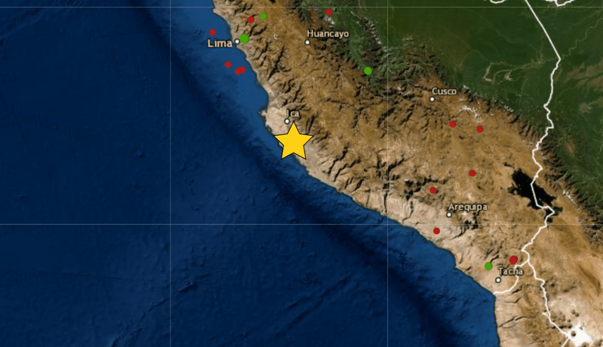 Sismo en Palpa