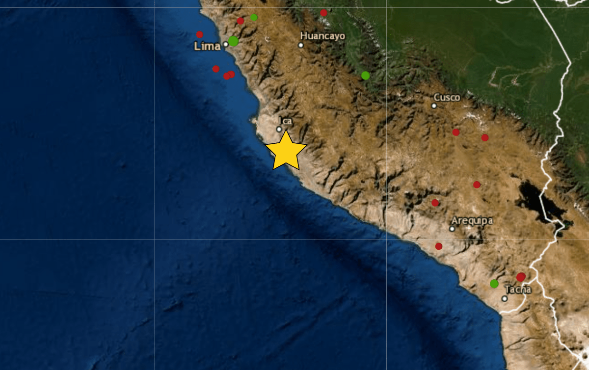 Sismo en Palpa