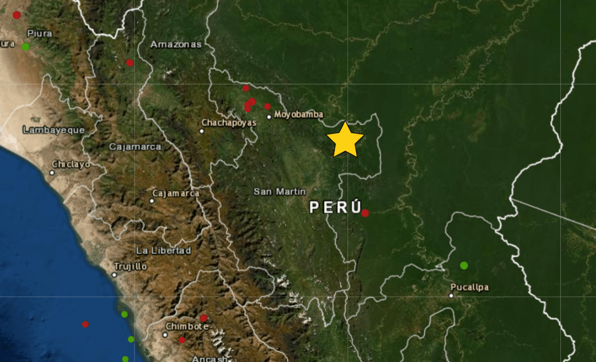 Sismo en Tarapoto