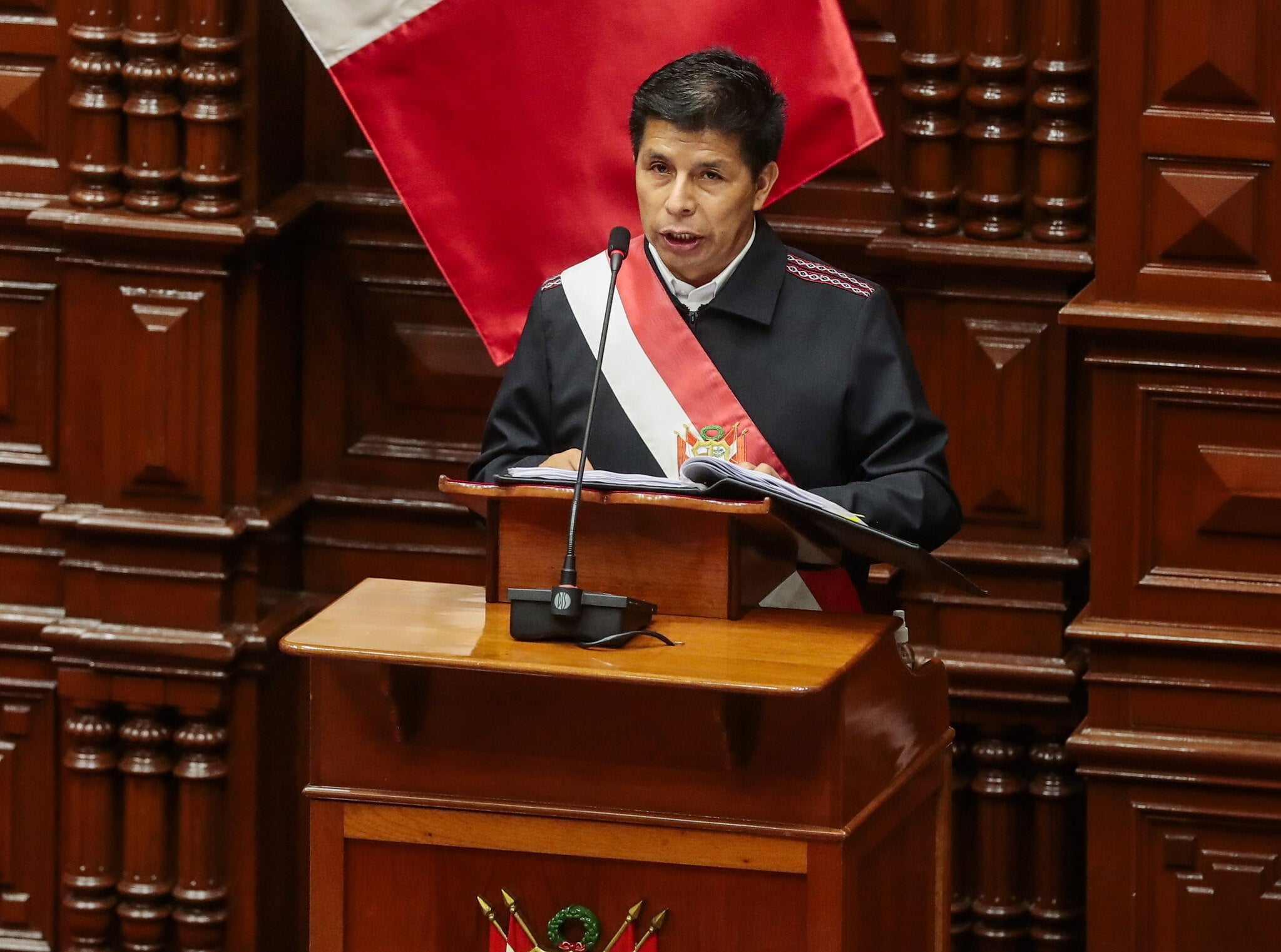 Pedro Castillo en el Congreso