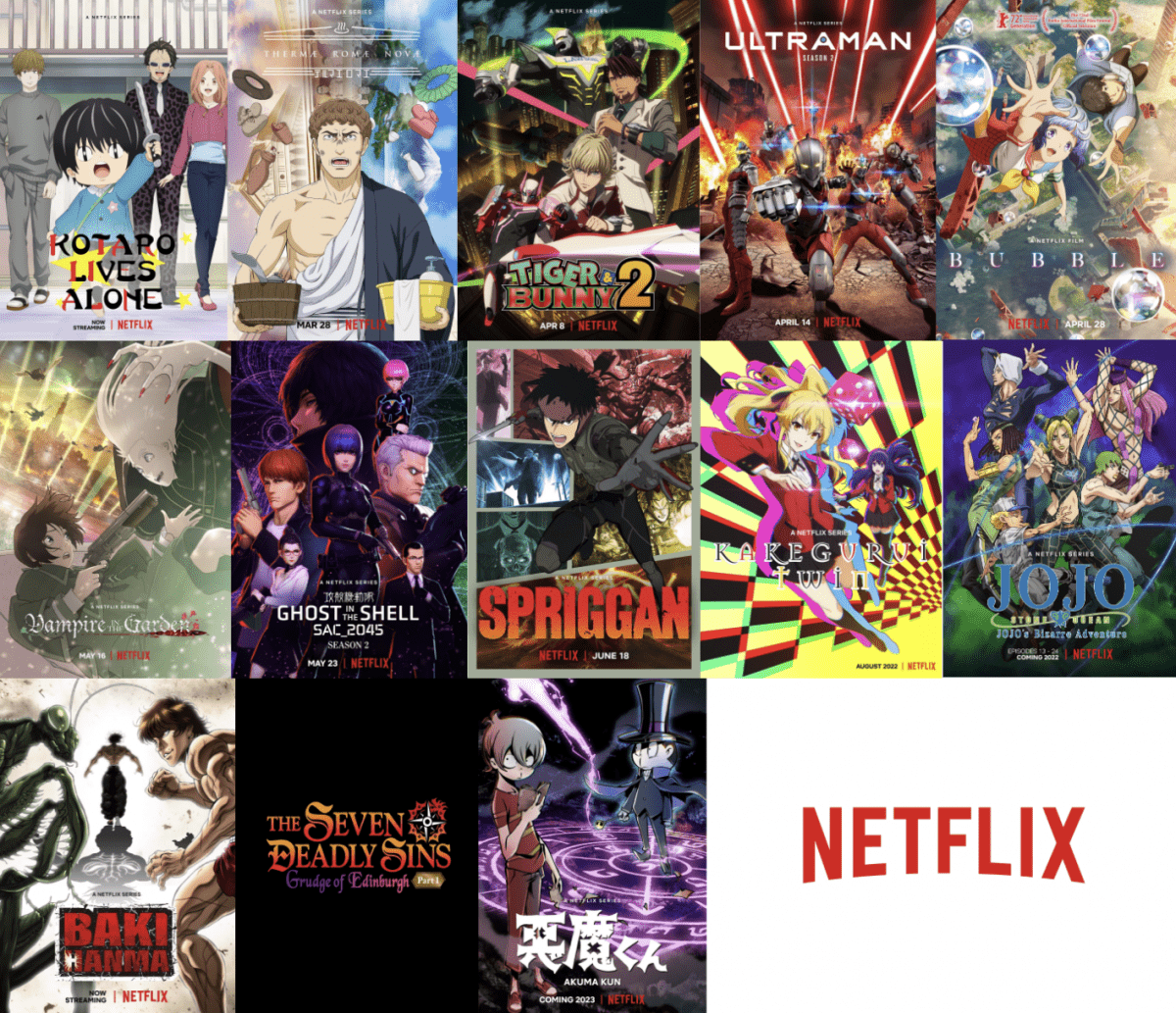 Netflix Presenta Cat Logo Ampliado Tras El Animejapan Con Una Amplia