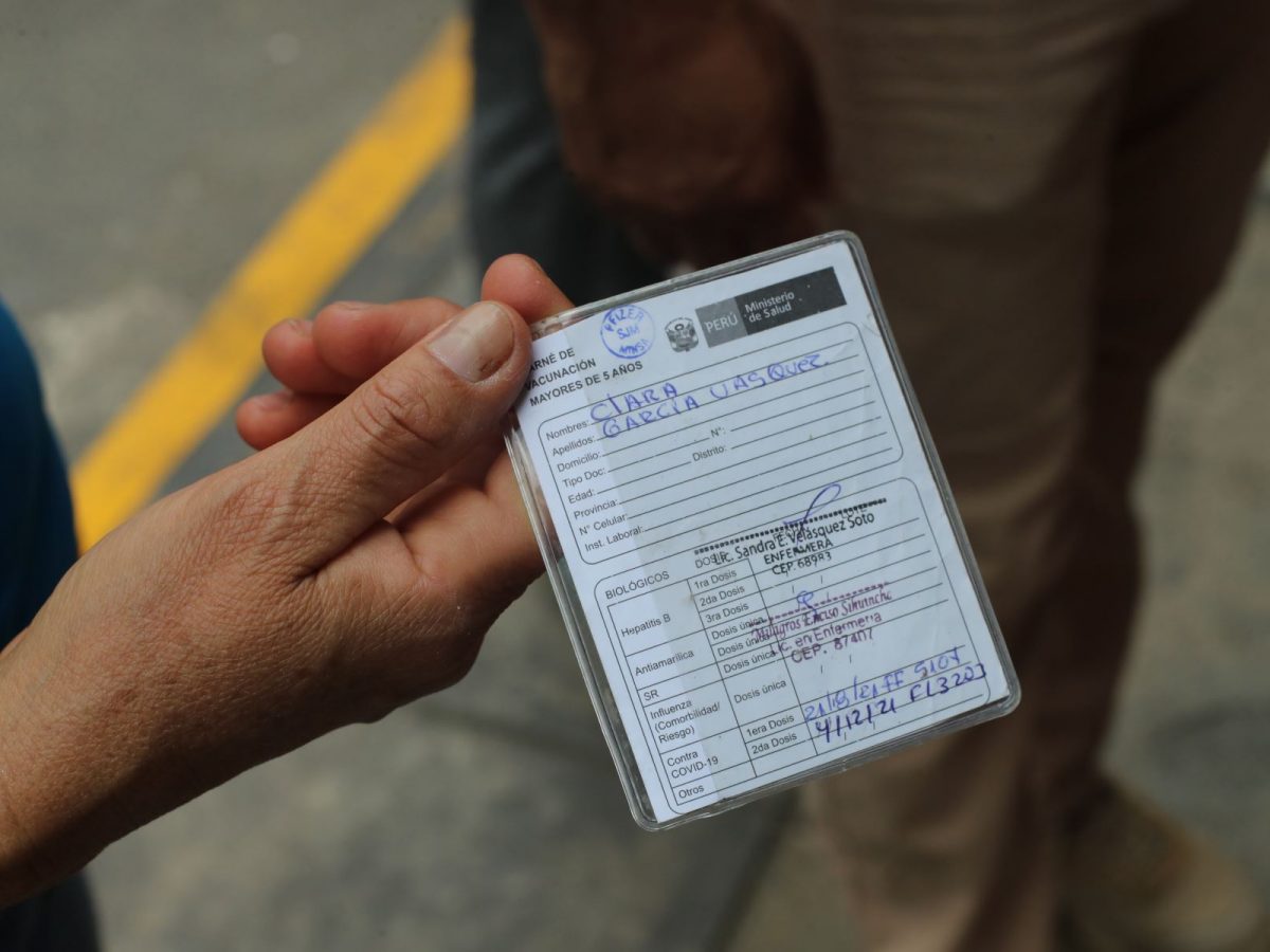 Carnet de vacunación contra el COVID-19