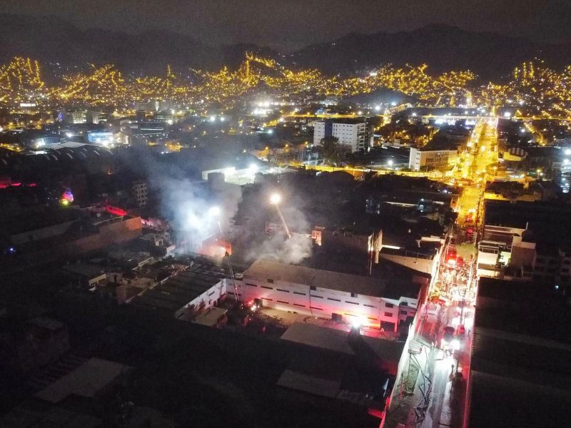 Incendio en San Juan de Lurigancho