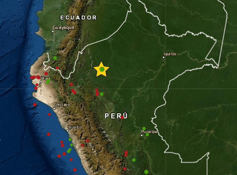 Sismo en Loreto