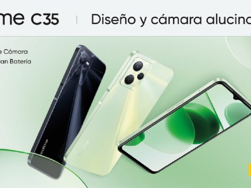 El realme C35 llega al Perú