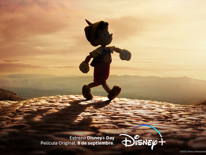 Pinocho en Disney+