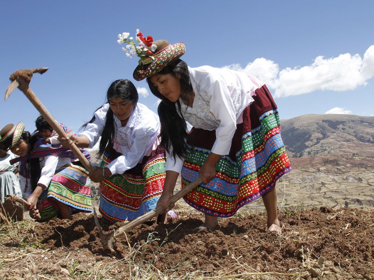 Campesinas peruanas