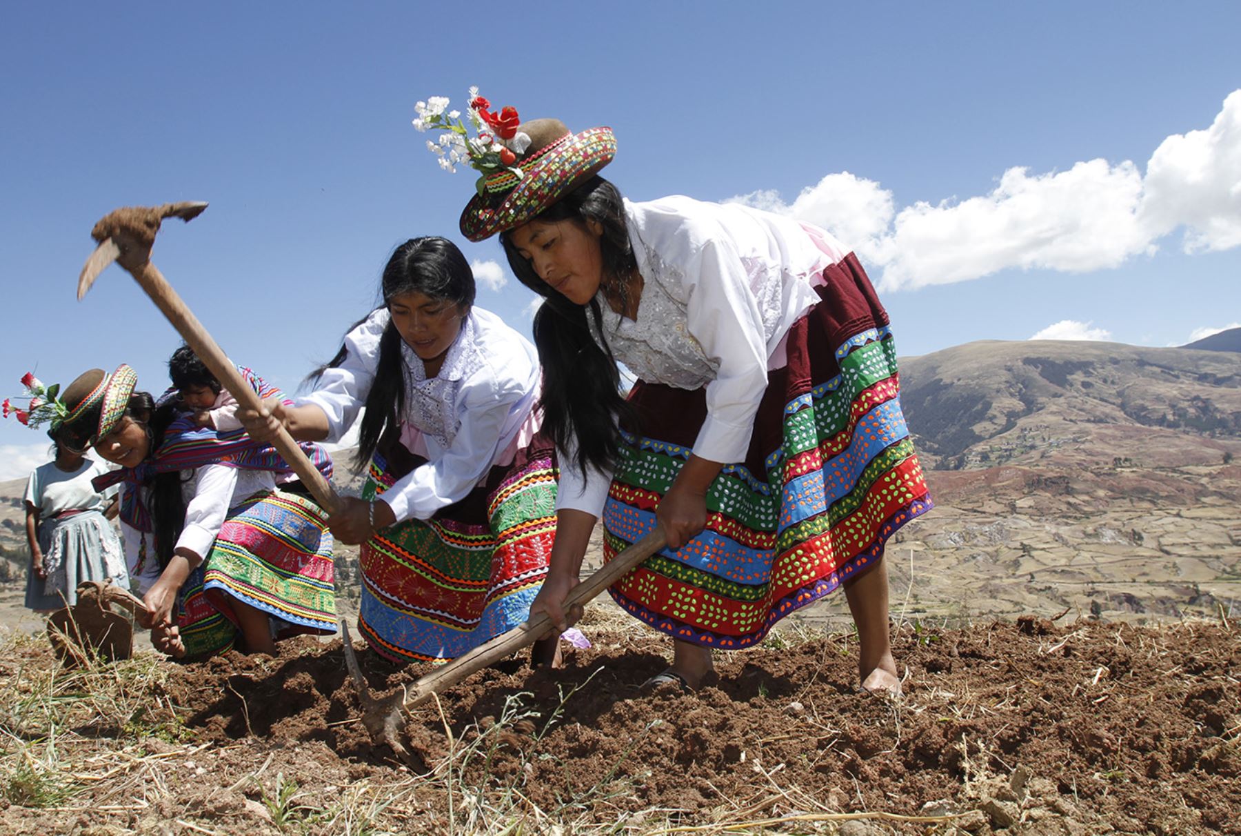 Campesinas peruanas