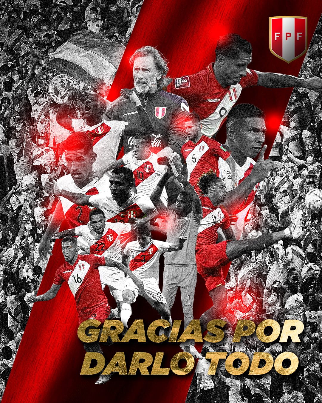 Agradecimiento a la Selección Peruana de Fútbol