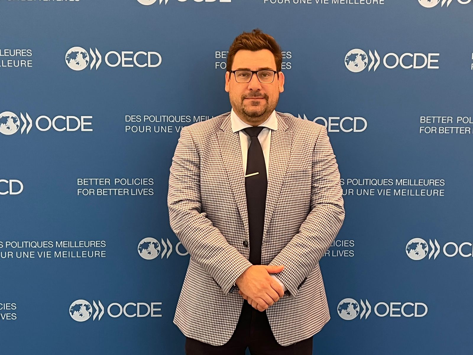 Presidente del Indecopi Julián Palacín Gutiérrez en la OCDE