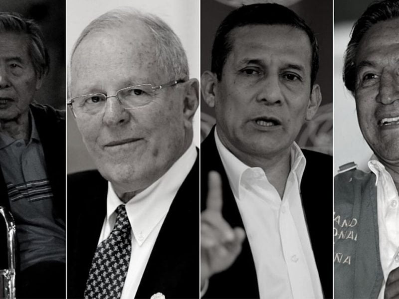 Expresidentes peruanos investigados, procesados y sentenciados por corrupción en el Perú