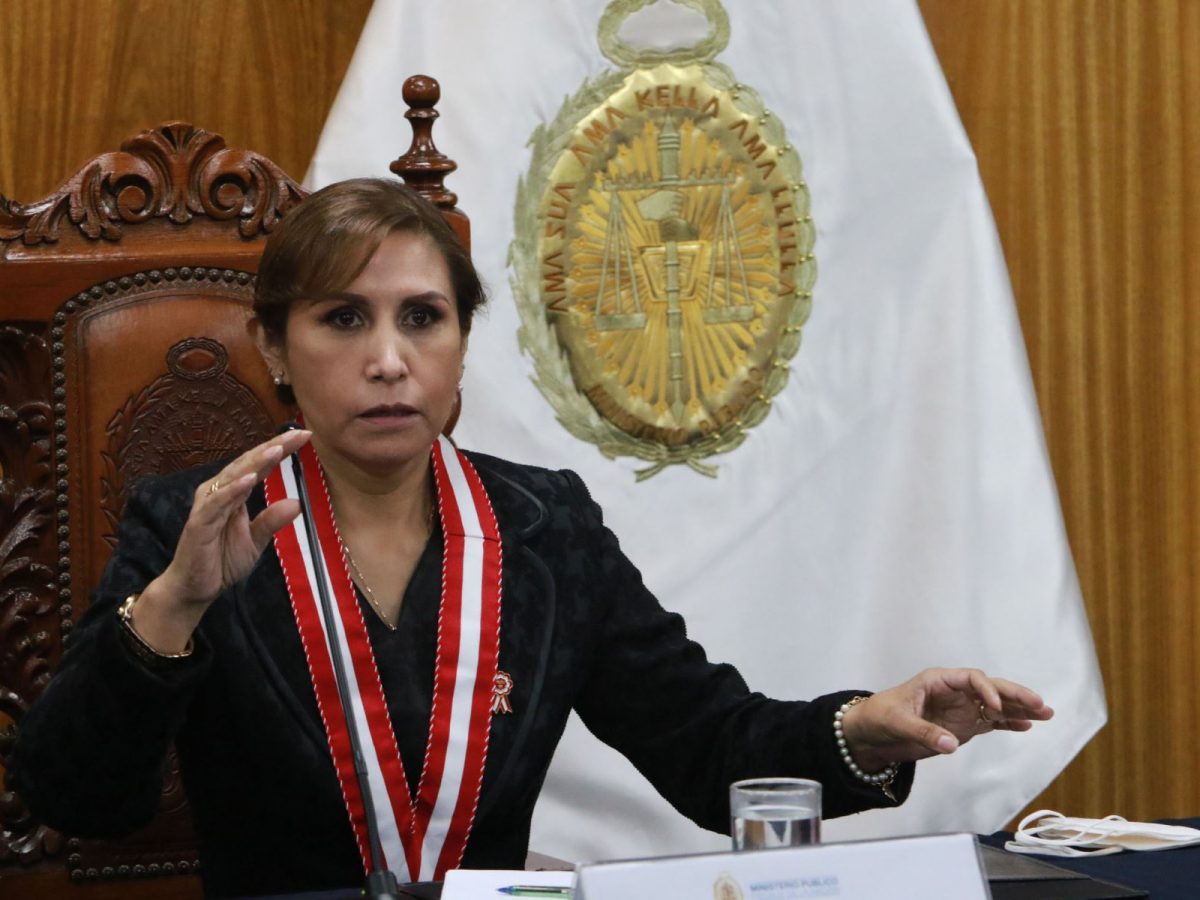 Fiscal de la Nación Patricia Benavides