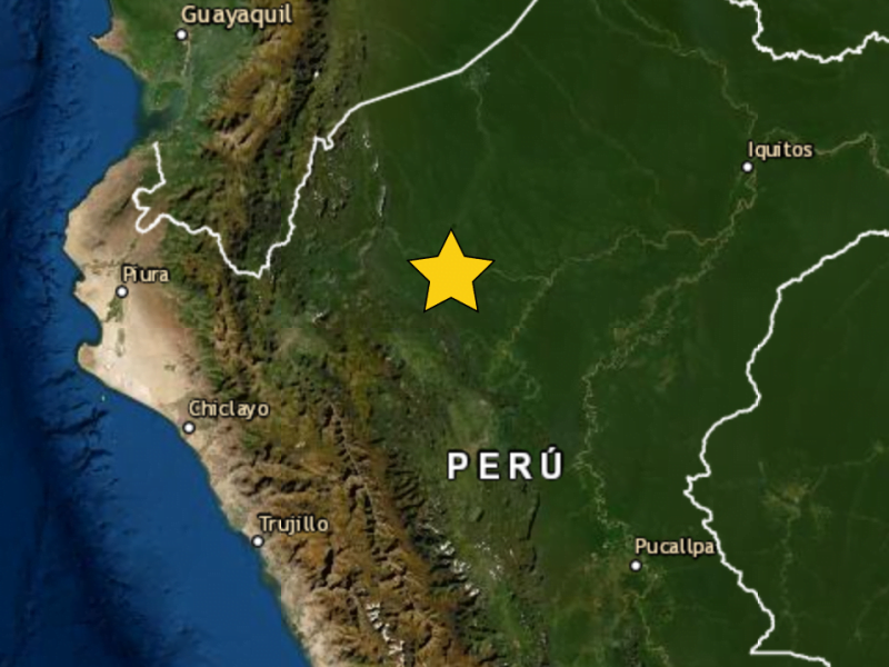 Sismo hoy en Loreto: Temblor de magnitud 5.2 se registró hoy 3 de mayo en el Datem del Marañón