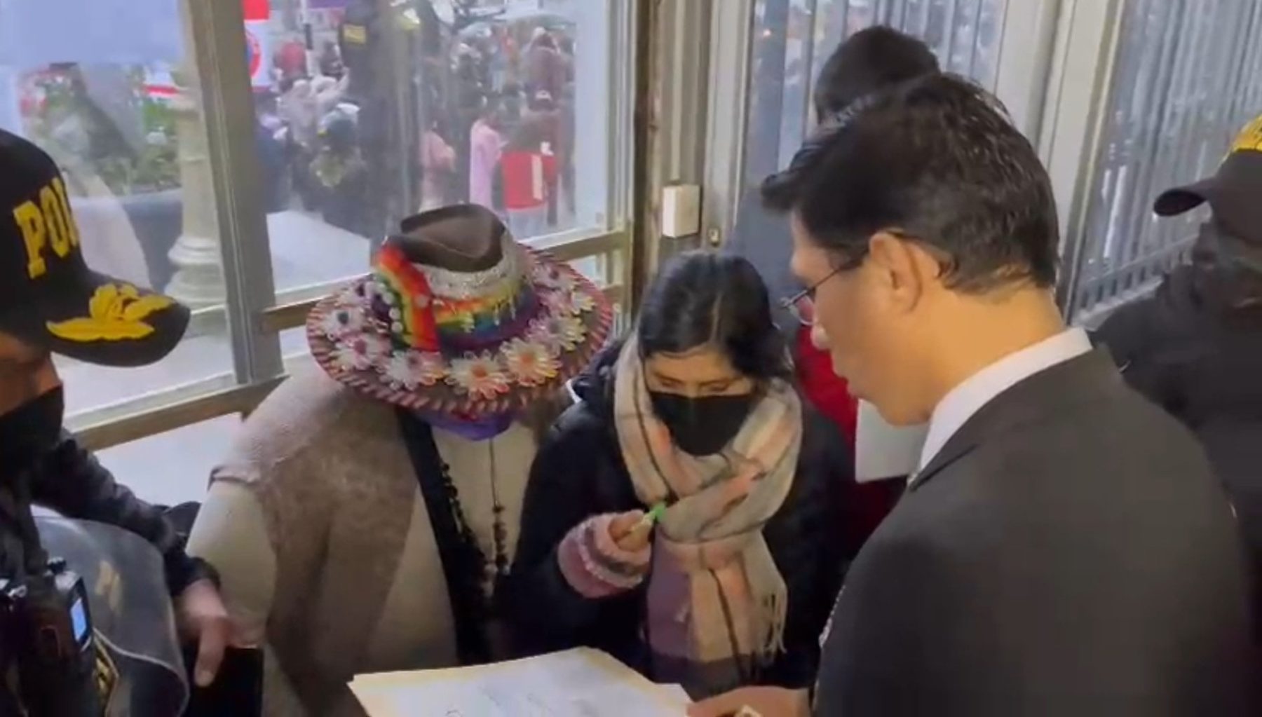 Yenifer Paredes se entrega