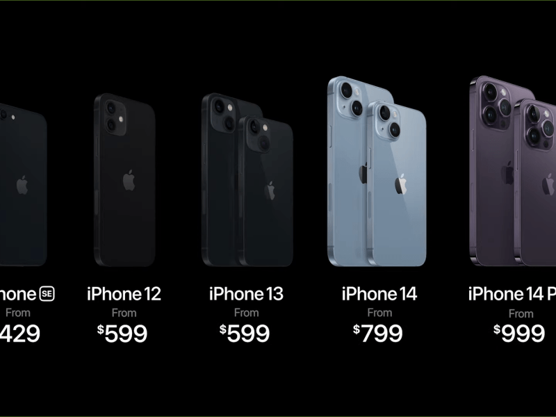 Los precios del iPhone 14 y anteriores