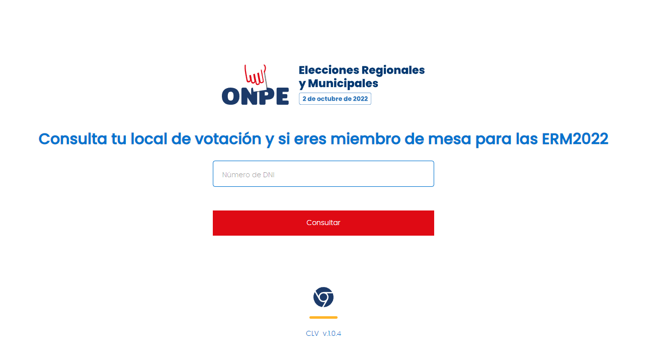 Dónde votar en las Elecciones 2022