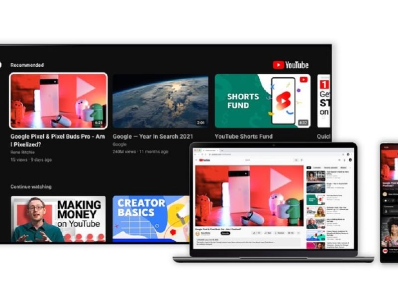 YouTube cambia de imagen con zoom en videos