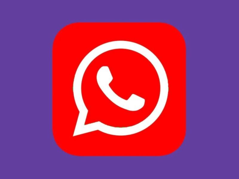 WhatsApp Plus Rojo