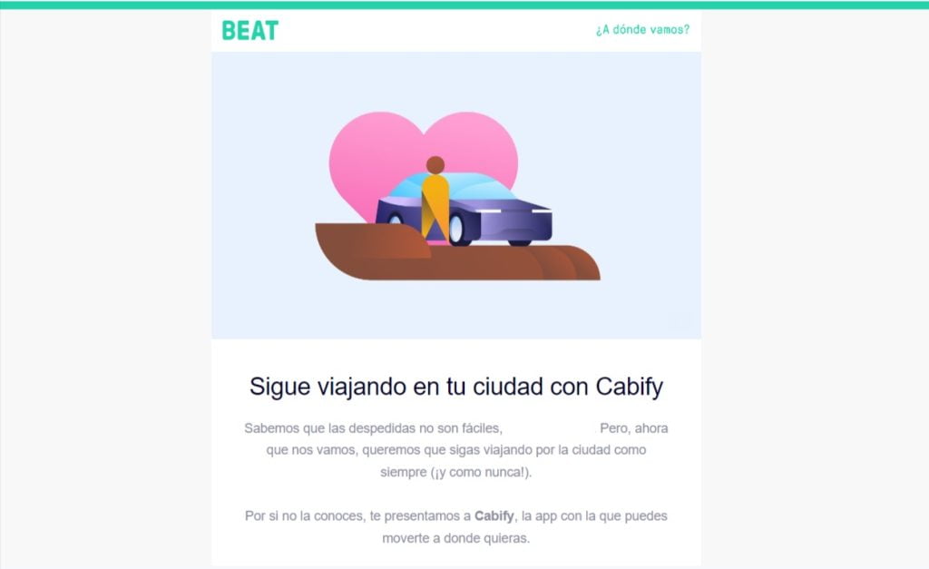 BEAT Cabify