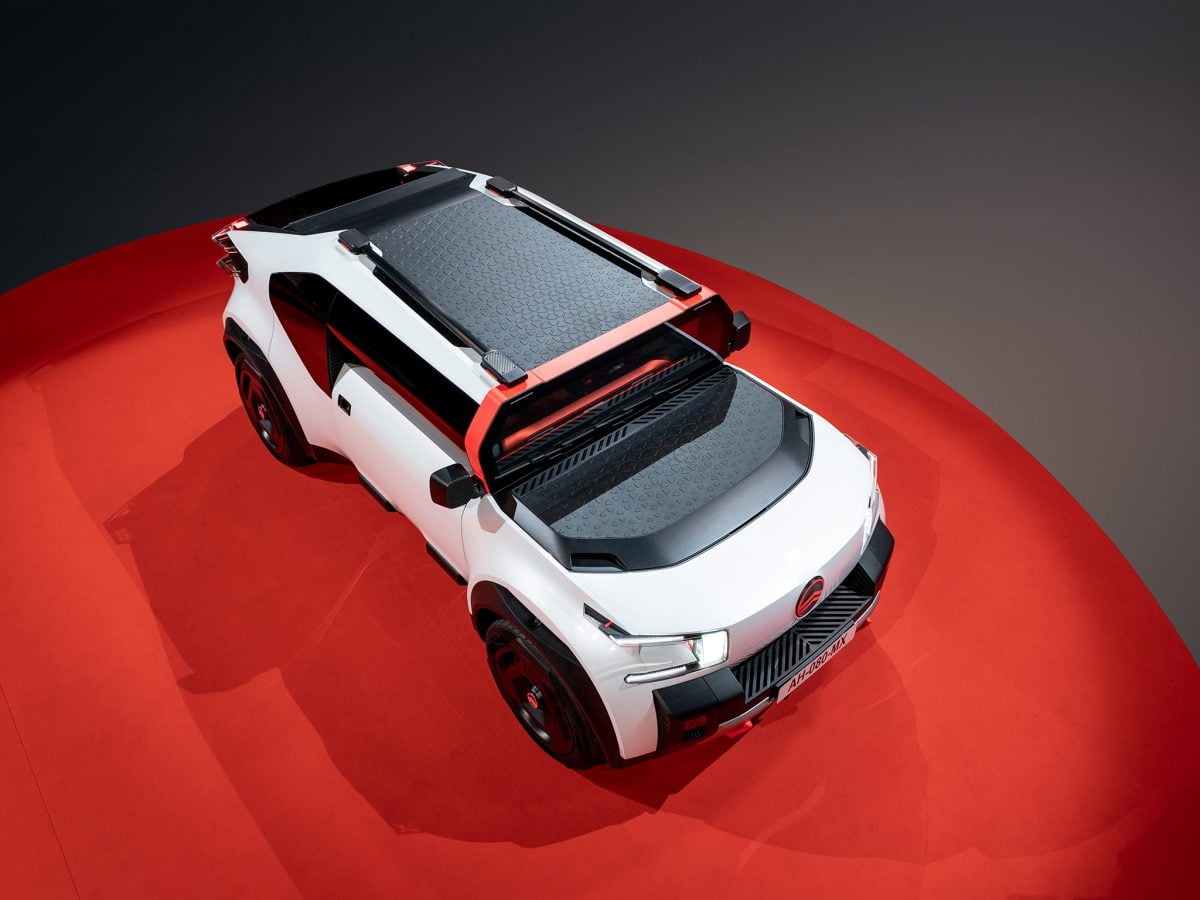 Citroën y BASF presentan el auto totalmente eléctrico del concepto oli