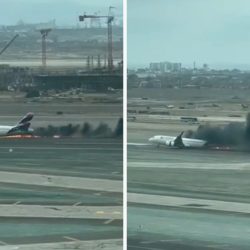 Accidente aéreo en Perú: Avión de LATAM choca contra unidad de los bomberos y hay dos fallecidos