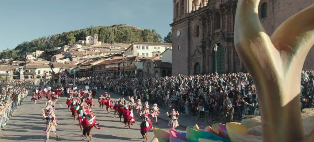 Plaza de Armas del Cusco en film de Transformers