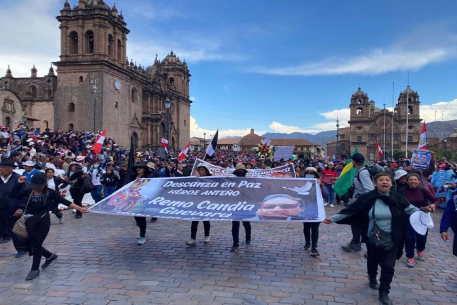 Protestas en el Cusco