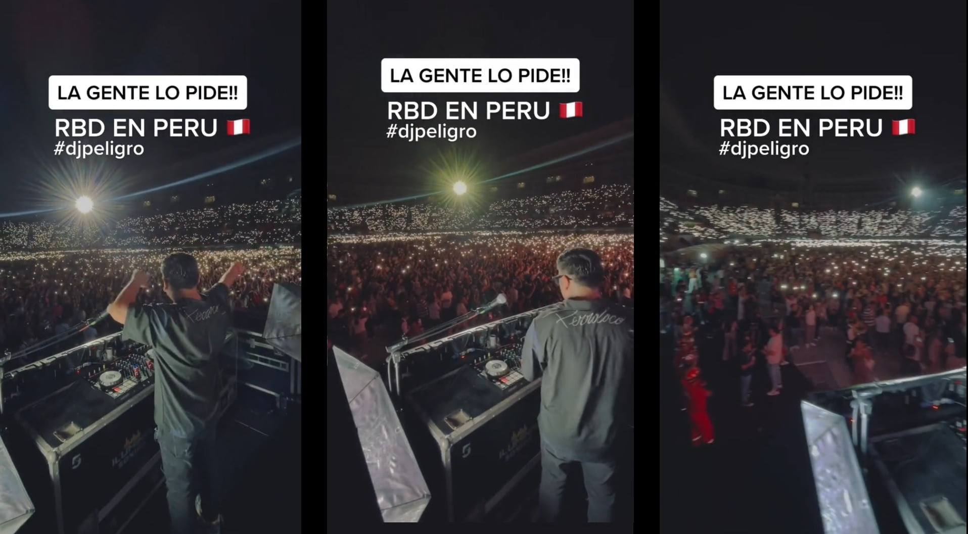 Cantan 'Sálvame' de RBD y piden incluir a Perú en gira