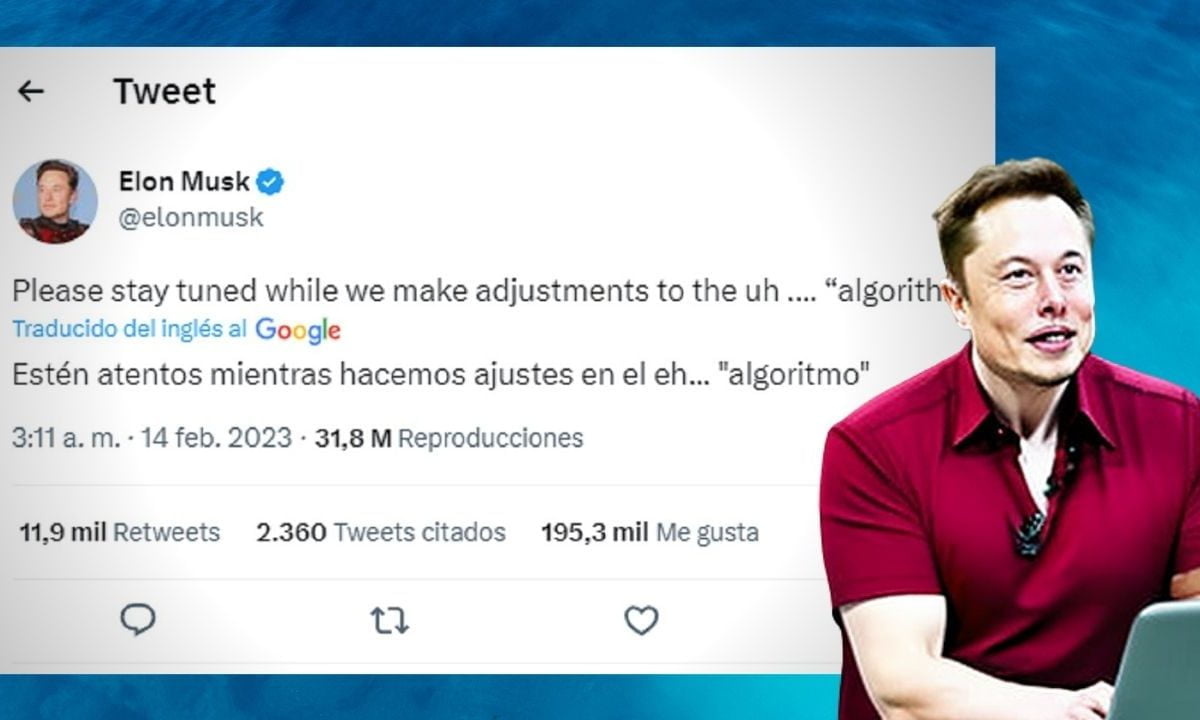 Elon Musk controla algoritmo de Twitter