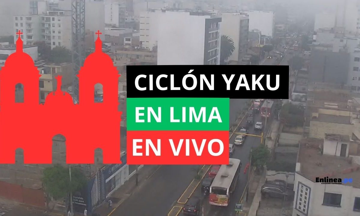 Ciclón Yaku en Lima
