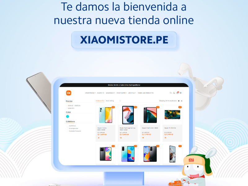 Nueva web Xiaomi